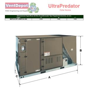 Aire Acondicionado para Bancos, MXUPR-004, 48000 BTU, 4 Toneladas - Product Image 4