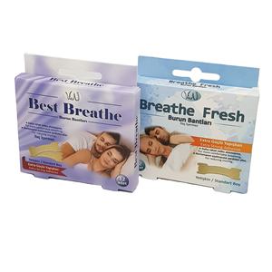 กล่องพับพิมพ์ออฟเซ็ตแบบรีไซเคิล พร้อมเคลือบเงา/ด้าน ลายนูน และปั๊มฟอยล์ทอง สำหรับผลิตภัณฑ์ดูแลจมูก 350 แกรม - Product Image 1