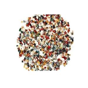 Puce de pierre mélangée en cristal Pierre en vrac Puces de pierres précieuses brutes Puce de pierre dégringolée Graviers de cristal de guérison naturelle Cailloux Agate - Product Image 2