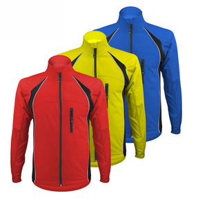 Chaquetas de concha blanda cortavientos de poliéster impermeable para hombre, chaquetas de concha blanda de otoño con logotipo personalizado al por mayor - Product Image 6