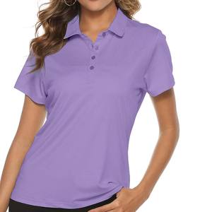 Venta caliente nueva moda mujer Polo camiseta verano Polo camiseta mejor calidad mujeres Polo camisetas venta al por mayor tarifa OEM - Product Image 4