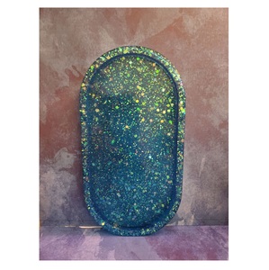 Most Demanded <b>Resin</b> Tray with Handle Home <b>Gift</b> Large Selling Personalise Quality Wholesale Price In India - Product Image 3