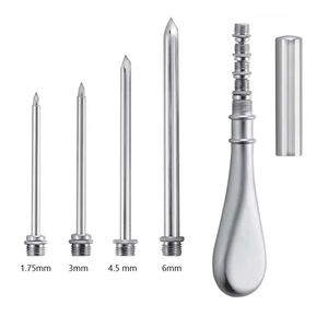 Instrumentos veterinarios de acero inoxidable de grado profesional Equipo de trocar reutilizable de alta calidad para ganado - Product Image 1