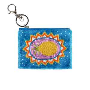 Monedero de Lentejuelas con Cremallera y Bordado de Cuentas Hecho a Mano, Estilo Hip Hop, para Mamá Animadora, Pequeño, para Regalo, Unisex, para Eventos Deportivos - Product Image 3