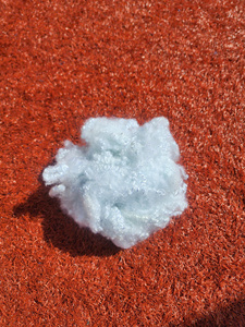 Fibre de remplissage en polyester 100% siliconée conjuguée creuse HCS 15Dx64mm, antistatique et anti-déformation, recyclable - Product Image 2