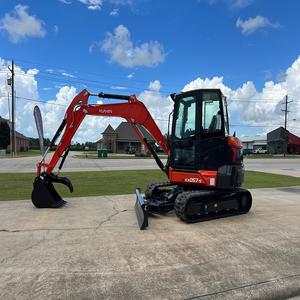 Mini excavadora usada Kubota de alto rendimiento, máquina de movimiento de tierra de servicio pesado de 5,5 toneladas para sitios de construcción - Product Image 6