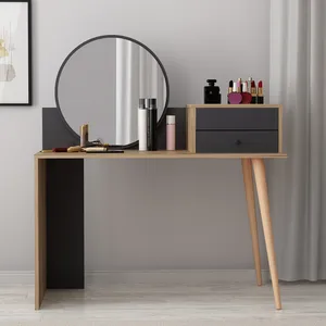 Most Popular M001 NADE Make-up Table Anthracite Natural Oak New Modern Elegance Luxury Style Make Up For Bedroom Furniture