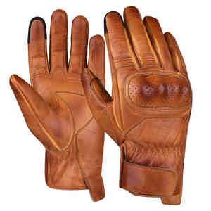 Gants de moto de mode pour hommes classiques couleur noire 2025 gants en cuir véritable pour vêtements de course - Product Image 1