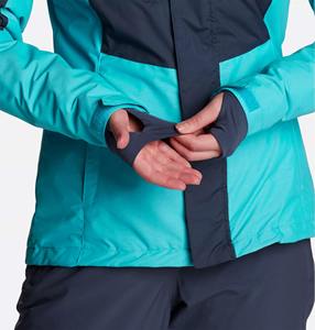 Chaqueta de Esquí de Invierno para Mujer de Alta Calidad, Personalizada, de Lona, Impermeable, Cortavientos, Transpirable, Reversible, Ecológica, Acolchada, Lisa y Teñida - Product Image 4