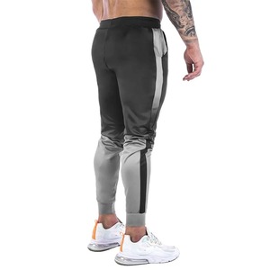 Pantalones de chándal de poliéster y algodón de secado rápido para hombre, diseño OEM, pantalones deportivos para correr, pantalones informales con estampado impermeable y bolsillo - Product Image 6