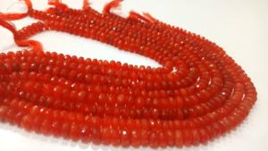 ลูกปัดหินอัญมณีเหลี่ยมเพชรพลอยธรรมชาติขนาด8มม. ขนาดความยาว8นิ้ว - Product Image 3