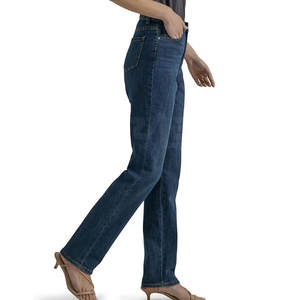 Pantalon en jean décontracté confortable et respirant avec une surface lisse, léger et écologique, 100% coton - Product Image 2