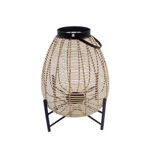 Cesta de hierro/caña de nuevo diseño en forma redonda con acabado Natural para mesa, sala de estar, cesta de almacenamiento de verduras - Product Image 6