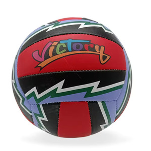 ลูกวอลเลย์บอลชายหาดคุณภาพดี ผลิตตามสั่ง ทำจากหนัง PU PVC เย็บด้วยเครื่องจักร ใช้ได้ทั้งภายนอกและภายในอาคาร ขนาดตามสั่ง - Product Image 1