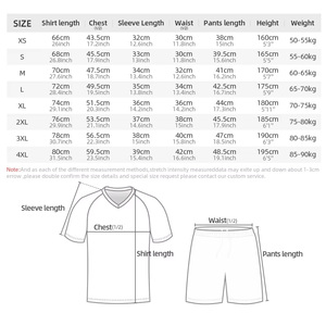 Kits de fútbol impresos personalizados con logotipo de Patrocinador de marca de equipo bordado tela de secado rápido nombre Número personalización - Product Image 6