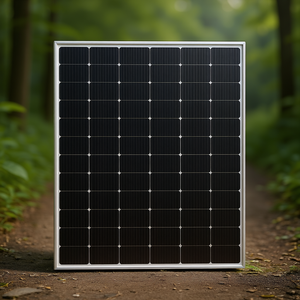 แผงโซลาร์เซลล์แบบโมโนคริสตัลไลน์ชนิด N แบบสองหน้า Solaroom Technology รุ่น SRM390M10 กำลังไฟ 550W-600W ฝาครอบกระจกสีดำ - Product Image 3