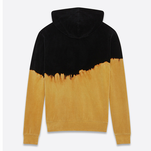 Sudadera de terciopelo personalizada para hombre y mujer, jersey de chándal de dos colores, ropa de calle con capucha, venta al por mayor - Product Image 6
