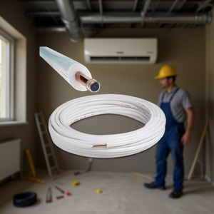 Rotolo da 12m di Tubo di Rame Isolato da 5/8 Pollici, Spessore 1mm, per Condizionamento d'Aria - Product Image 3