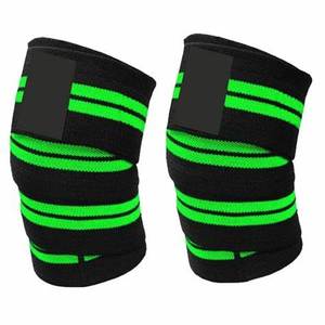 ที่พันเข่าขน100% เฮฟวี่เวทผ้าวูลไม่ลื่นที่รองรับยกน้ำหนักในฟิตเนสโลโก้และสีที่กำหนดเอง - Product Image 4