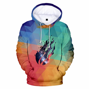 เสื้อฮู้ดดี้บุขนแกะพิมพ์ลายโลโก้ตามสั่งสำหรับผู้ชาย คุณภาพสูง สวมใส่สบายในฤดูหนาว ผลิตจากวัสดุโพลีเอสเตอร์/คอตตอน ป้องกันการหดตัว - Product Image 5