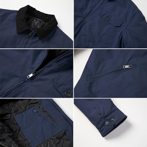 Veste de travail personnalisée brodée pour hommes Manteau d'extérieur durable avec impression de logo Personnalisation Ajustement confortable et élégant - Product Image 6