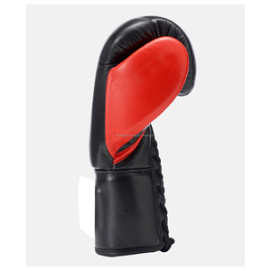 ถุงมือชกมวยหนังรักษ์โลก ระบายอากาศได้ดี พร้อมสายรัดข้อมือปรับได้ รับสกรีนโลโก้ - Product Image 2