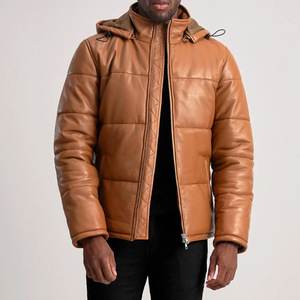 Custom Warm Puffer <b>Jacket</b> | Wholesale Thick <b>Padded</b> Winter Coat | Unisex <b>Waterproof</b> Streetwear Outerwear - Product Image 1