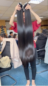 ผมยาว36 40 44 48 52นิ้วสำหรับผู้หญิงผิวดำผมคนจากกัมพูชาและเวียดนาม - Product Image 4