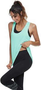 Chaleco para correr transpirable con espalda abierta para mujer, camisetas sin mangas de Fitness de Color sólido para verano, deportes al aire libre, ropa deportiva ajustada - Product Image 5