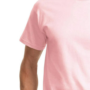 T-shirt décontracté pour hommes de haute qualité 220 GSM tricoté sur mesure de grande taille vierge d'été respirant de l'usine du Bangladesh - Product Image 6