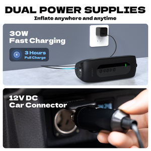 Compresor de Aire Inalámbrico para Automóvil con Batería de 7800 mAh, <span class=keywords><strong>Inflador</strong></span> de Neumáticos - Product Image 2