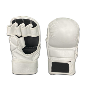 Gants de MMA en cuir PU, antidérapants, respirants, légers, de haute qualité, personnalisables, pour usage en salle de sport, évacuation de l'humidité, fermeture auto-agrippante - Product Image 3