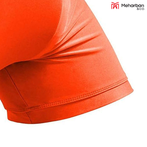 Mma กางเกงขาสั้นต่อสู้ tudo Vale tudo 100% สแปนเด็กซ์แข็งแรงสร้างและเย็บคู่สีส้ม Vale tudo Fight shorts - Product Image 4