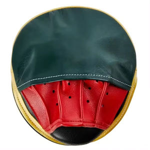 Almohadillas de enfoque con logotipo personalizado de alta calidad para entrenamiento profesional adulto venta al por mayor Kickboxing artes marciales guantes de perforación de cuero - Product Image 2