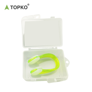 TOPKO di alta qualità per gli sport acquatici in Silicone per il naso con Clip per il naso da <span class=keywords><strong>piscina</strong></span> per adulti senza perdite - Product Image 2