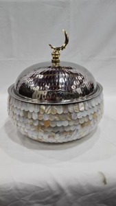 Calentador de alimentos de cerámica y metal de calidad superior Precio asequible con calidad lujosa - Product Image 2