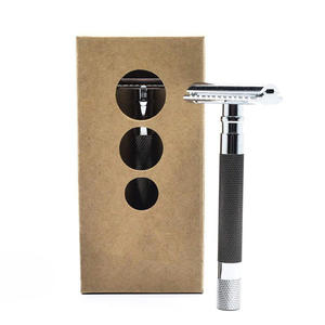 Máquina de afeitar personalizada de acero sin manchas, afeitadora de seguridad sin residuos, precio barato, venta al por mayor - Product Image 6