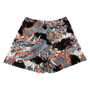 Men's Polyester/Cotton Satin Summer High Streetwear <b>Mesh</b> Shorts Sublimation Transfer Print Double Layer Designer Lining Solid - Product Image 1