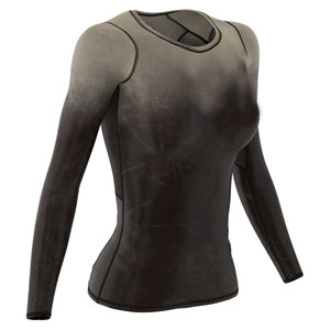 OEM compresión gimnasio camiseta atlética Yoga camiseta mujer Tops Fitness deporte gimnasio camisa Nylon Spandex Yoga activo camisa - Product Image 6