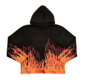 Conjunto de Pantalones Deportivos y Sudadera con Capucha de Primera Calidad, Estilo Lavado Ácido, Chándales 2026 con Logotipo Personalizado, Talla Grande para Hombre - Product Image 1