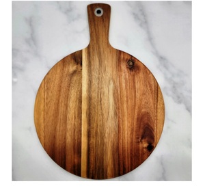 Planche à découper en bois d'acacia de qualité supérieure personnalisée en gros blocs faits à la main en Inde - Product Image 5