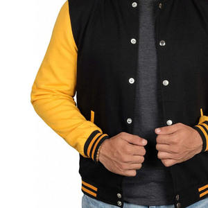 Vente de gros Veste universitaire en laine de haute qualité pour hommes avec impression de logo personnalisé Veste Letterman d'hiver - Product Image 5