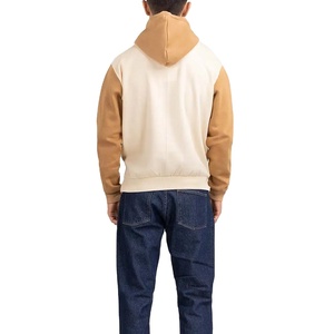 เสื้อฮู้ดดี้ผู้ชายผ้าฝ้าย 100% แบบเรียบ - เสื้อสวมหัวแบบเรียบสำหรับการสร้างแบรนด์ตามสั่ง - Product Image 3