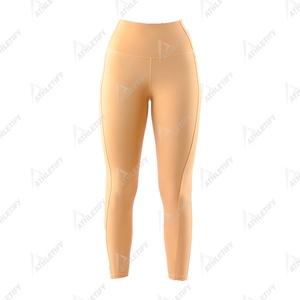 Leggings de Yoga de Cintura Elástica, Largos, de Spandex/Poliéster, Duraderos, Transpirables y Flexibles para Yoga, Pilates y Estilos de Vida Activos - Product Image 2