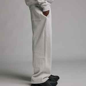 กางเกงวอร์มลำลองขากว้างสำหรับผู้ชายกางเกงวอร์มผ้าฝ้าย100% ใส่ได้ทั้งชายและหญิง - Product Image 6