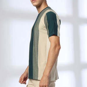 Logotipo personalizado Hombres Diseño personalizado Hombres Gimnasio Camiseta Tallas grandes Fitness Camiseta En Precio al por mayor Ringer Camiseta Para Hombres - Product Image 2