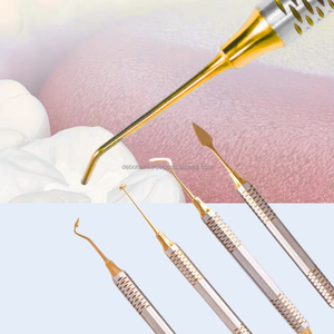 Juego de Instrumentos Dentales Manuales de Alta Precisión (Set 10) Herramientas de Relleno de Plástico Compuesto, Sonda, Espátula, Espejo, CE - Product Image 1