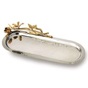 Bandeja de Servicio de Metal con Acabado Brillante para Decoración de Mesa, Producto Más Vendido, Forma Personalizada, Bandeja para Servir Dulces o Alimentos - Product Image 4