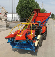 Moissonneuse-batteuse de maïs à deux rangées Machine à moissonner le maïs