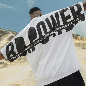 T-shirt unisexe en coton épais 100% pour hommes, imprimé sur mesure, style décontracté, grande taille, imprimé uni, design uni - Product Image 1